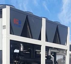 air-cooled chillers ground