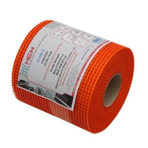 HEX fiberglass mesh for plaster reinforcement